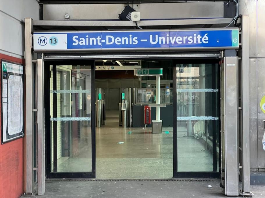 Charmante Studio Ligne 13 Tram 5 Saint Denis Pierrefitte-sur-Seine Εξωτερικό φωτογραφία